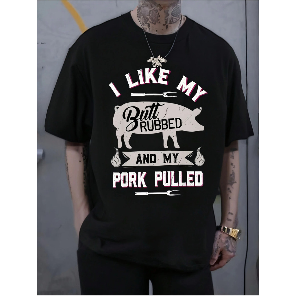 

Funny BBQ Grilling Quote Pig Pulled Pork T-Shirt