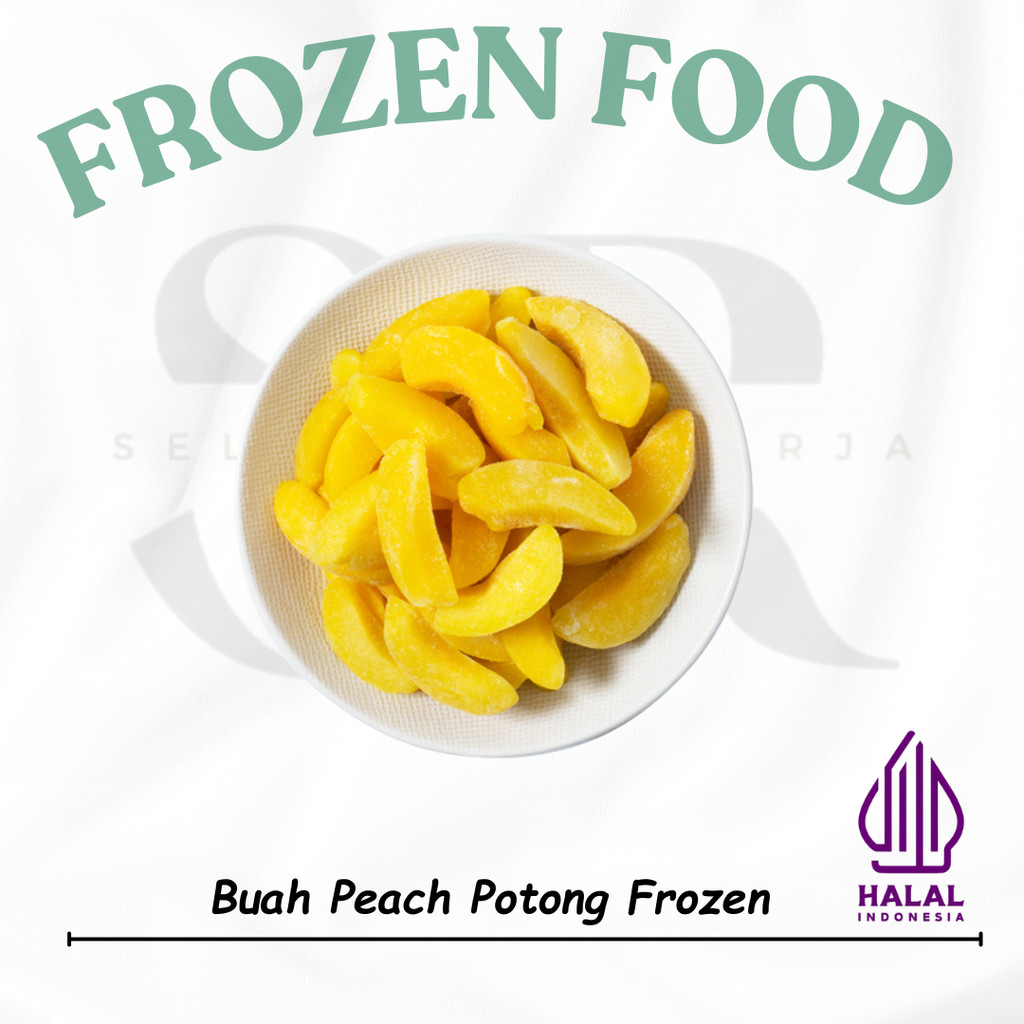 

Buah Peach Potong Frozen 1kg