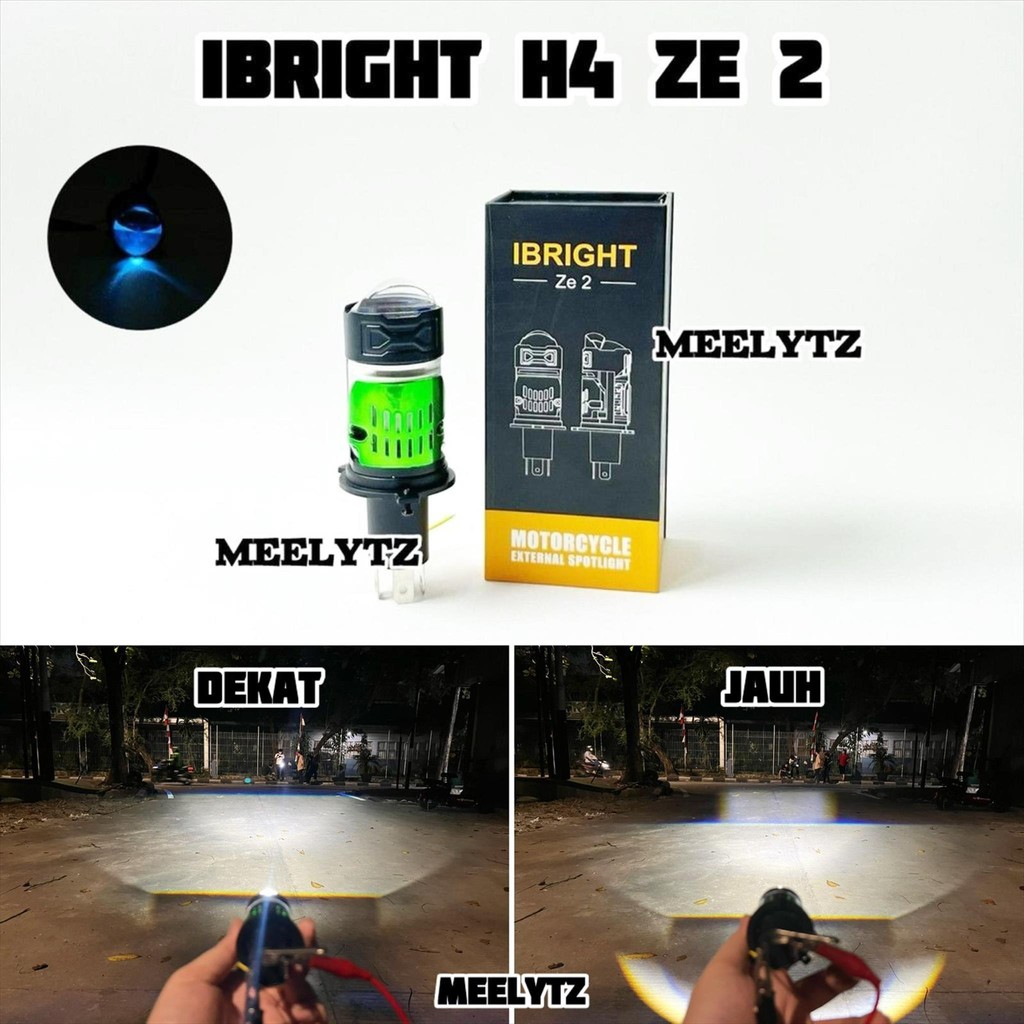 IBRIGHT ZE 2 - Lampu Utama H4 Led