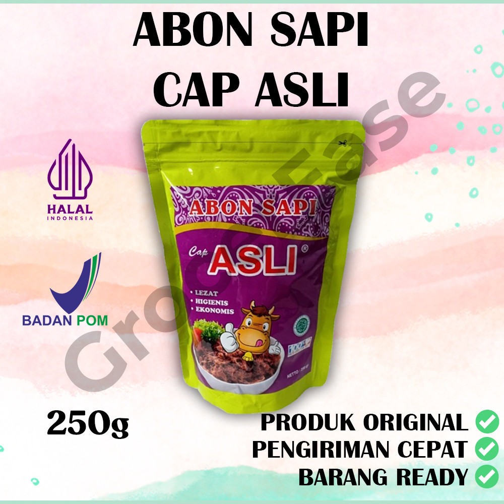 

ABON SAPI CAP ASLI RESEALABLE ZIPLOC DARI BOYOLALI Rasa Manis & Pedas