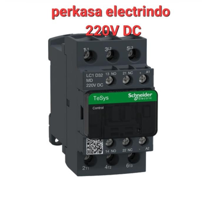 Kontaktor Contator schneider LC1D32MD 220V DC