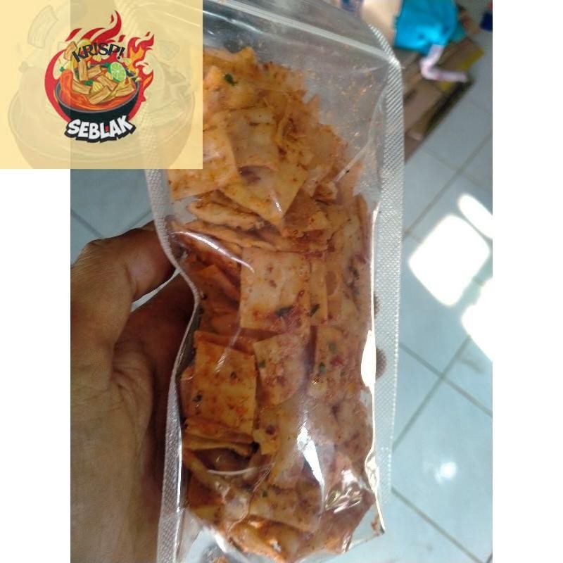 

Seblak krispi Pangsit Sultan Daun jeruk 100 gram Seblak