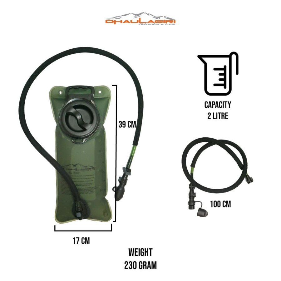 WATER BLADDER DHAULAGIRI 2802 2Liter / Water Bladder DHAULAGIRI 2801 / DHAULAGIRI WATER BLADDER 2803