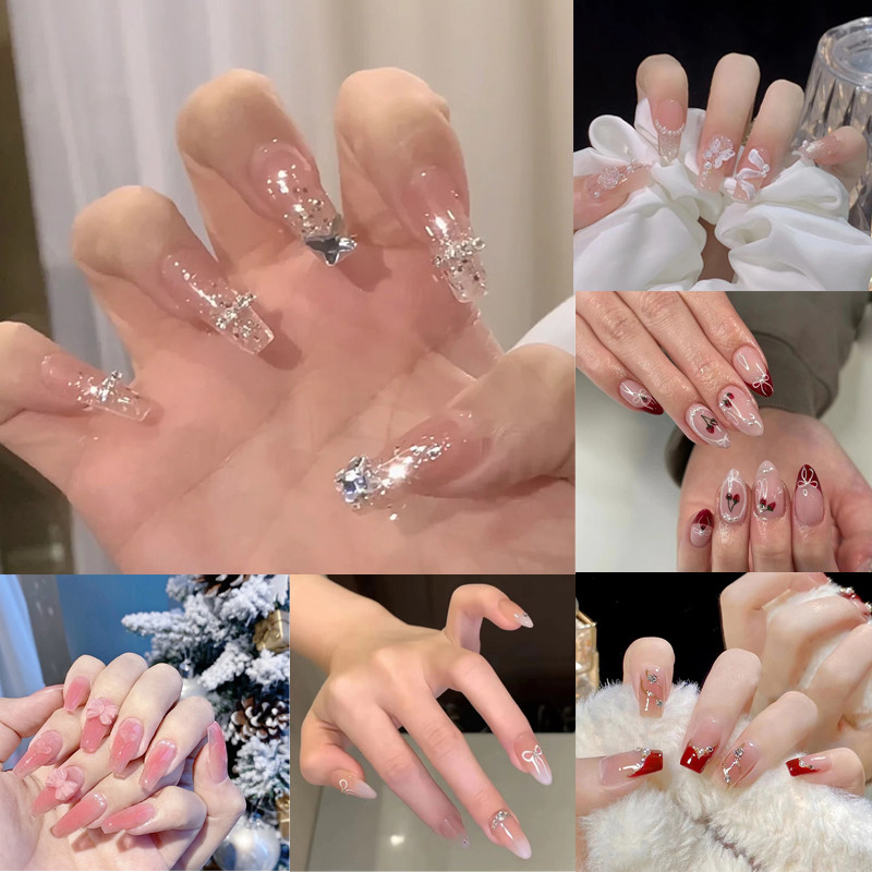 3D Kuku Palsu grosir kuku nail alat perawatan kuku perawatan kecantikan kuku kaki palsu Manicure