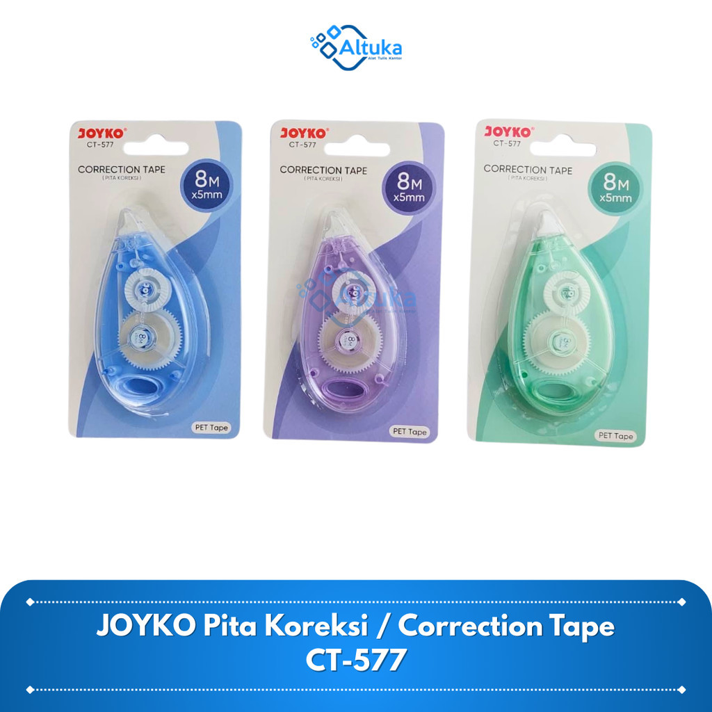 

JOYKO Pita Koreksi Correction Tape Koreksi Penghapus CT-577