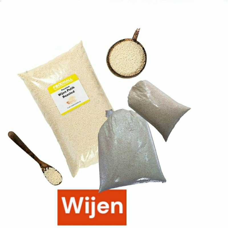 

Wijen Putih 250gr sd 1kg