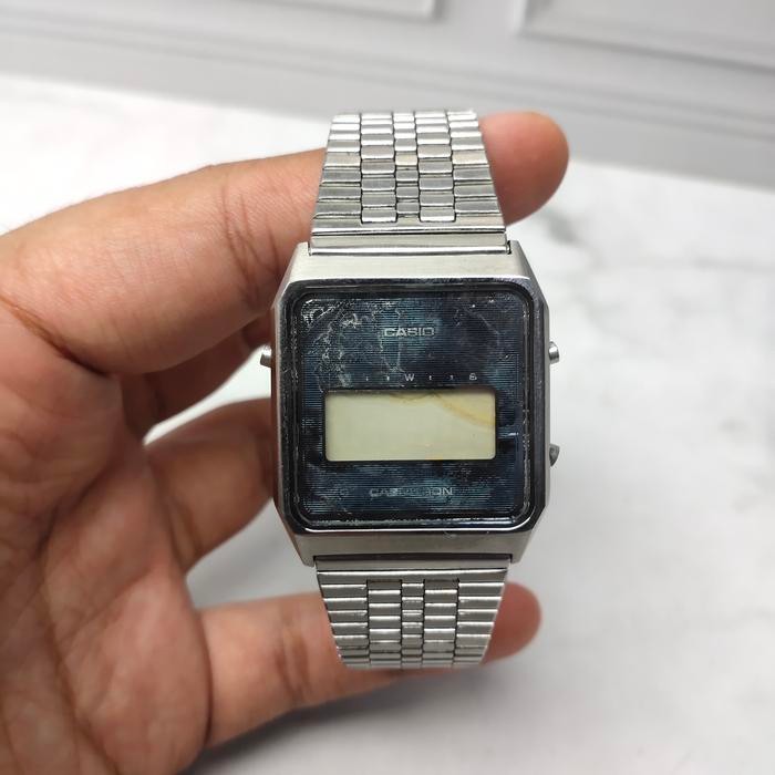 Jam Tangan Casio Casiotron 53CS-18 Casing Strap Mulus Mati Total