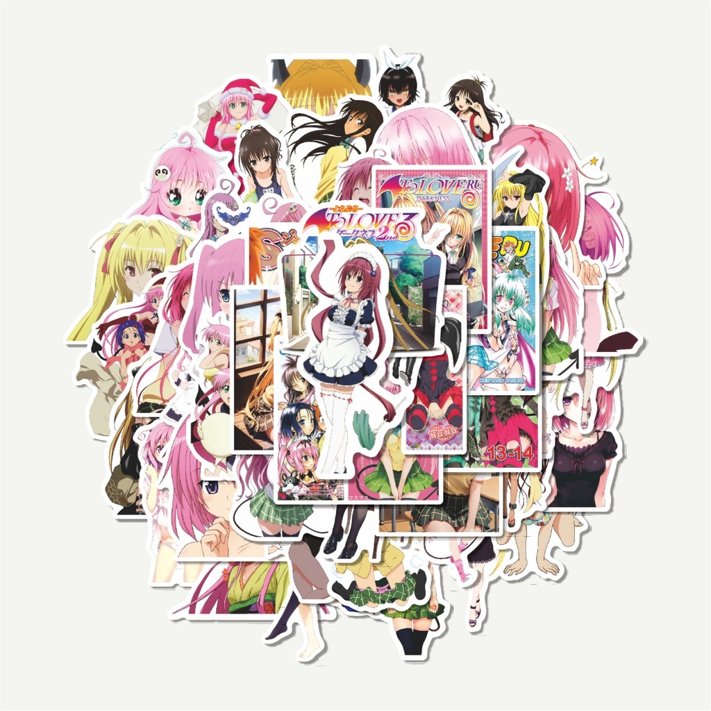 

Sticker Pack Stiker Anime To Love Ru Char Mix 2 | Sticker TUMBLR | Stiker LAPTOP KOPER HELM