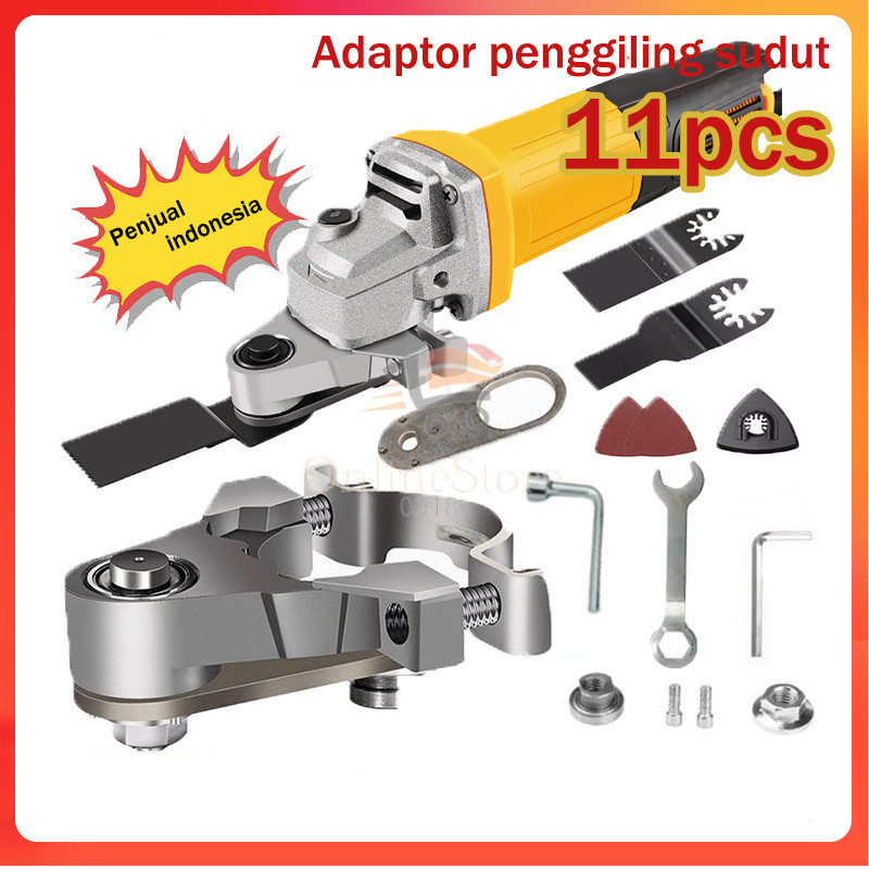 OS-I212-Adaptor Oskilasi Komplit Multiguna - Adaptor Gerinda Oskilasi/Adapter Gerinda Oskilasi