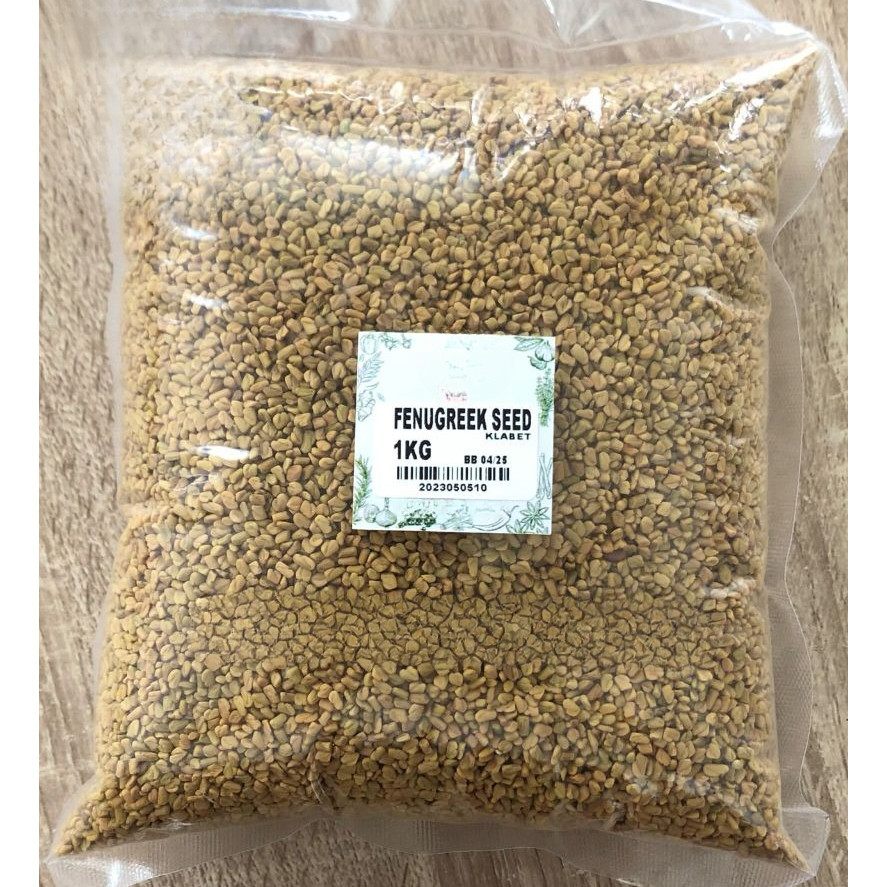 

Klabet 1 kg / Fenugreek Seed 1 kg / Meethi / Methi / Kelabat