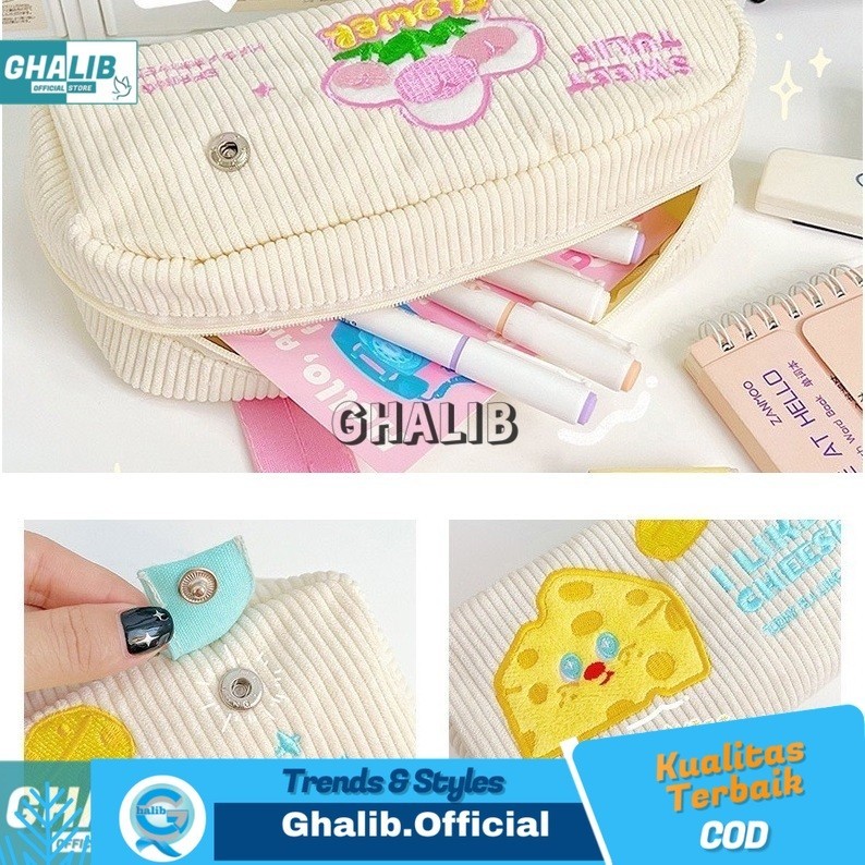 

Kotak Pensil Tempat Pulpen Karakter Hewan Lucu Serbaguna Motif Animal Dompet Pouch Make Up Kosmetik Wanita