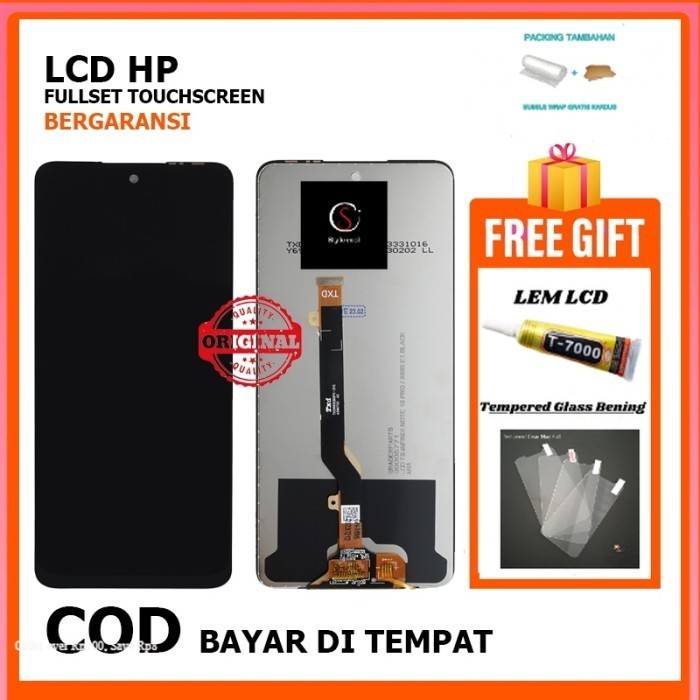 Sparepart HP LCD INFINIX NOTE 10 PRO / X695 FULLSET Touchscreen ORI