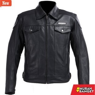 jaket kulit pria garut Jaket Semi Kulit Pria Harley Davidson