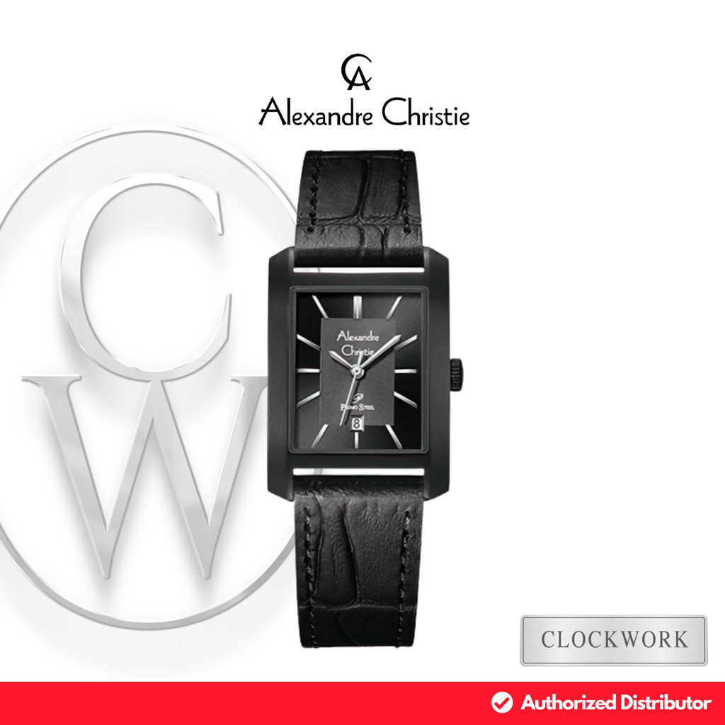 Jam Tangan Wanita Alexandre Christie Primo Steel AC 1019 LDLIPBA Kulit Classic Vintage Minimalis Hit