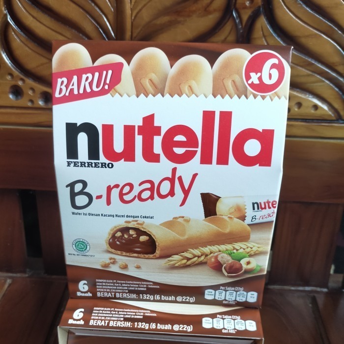 

Nutella B-Ready 132gr biscuits biskuit coklat