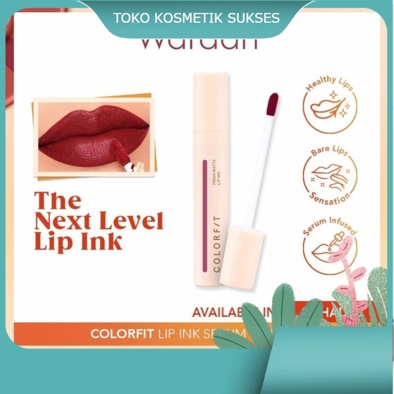 Wardah Colorfit Lip Ink Serum | lip serum WARDAH