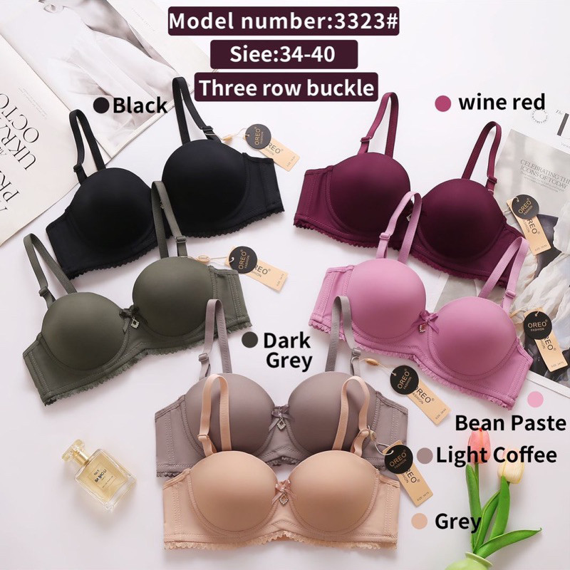 BH WANITA PUSH UP KAWAT BRA PEREMPUAN CUP B BUSA TEBAL