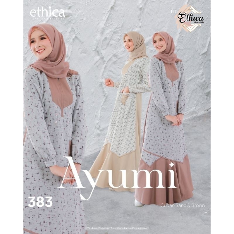 Ethicastore.bdg Ayumi 383 Ethica/ Gamis Ethica Ayumi/Ayumi Dress