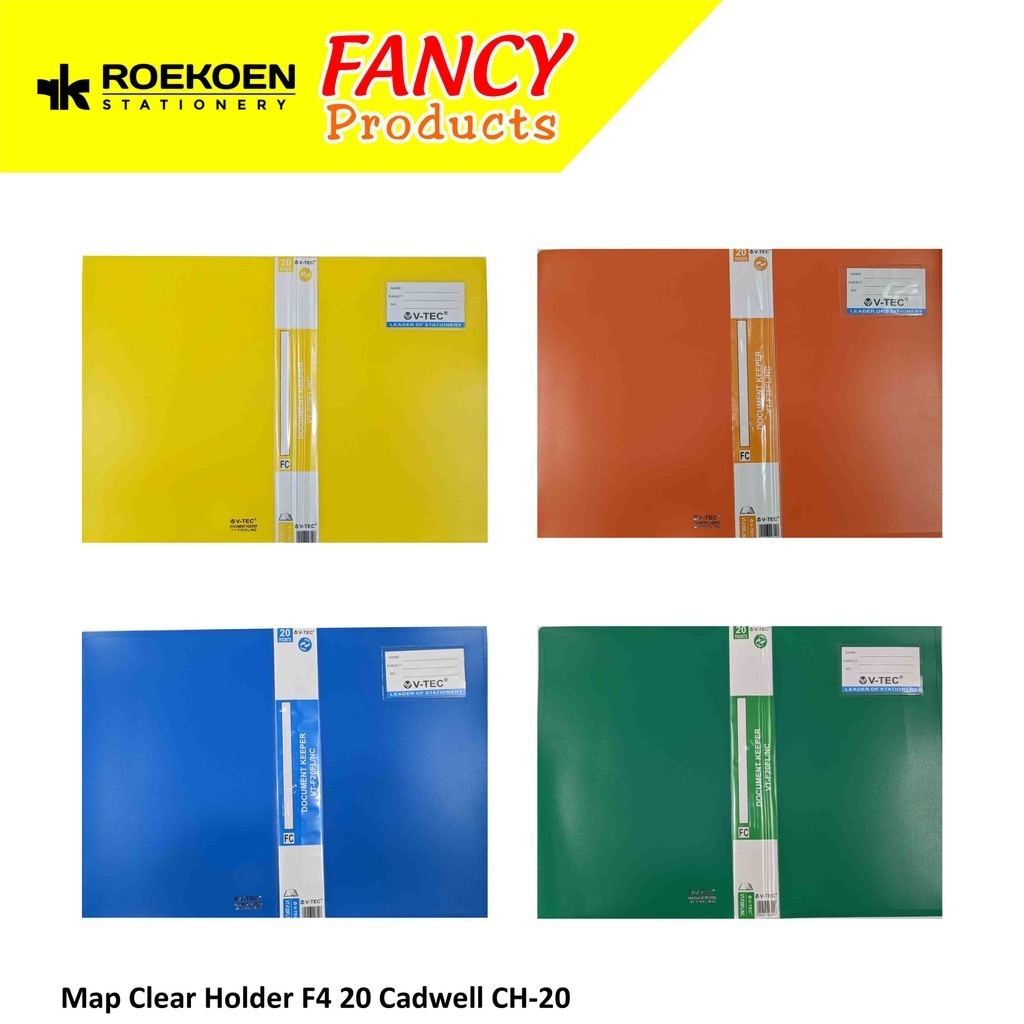 

Cadwell Clear Holder F4 20 Pocket CH-20