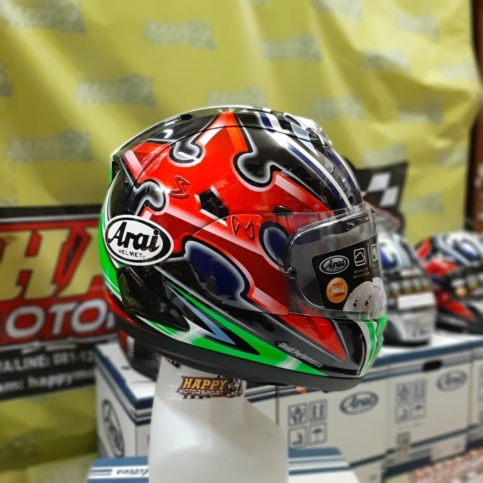 Helm Fullface ARAI RX7X NAKANO SHURIKEN GREEN Limited Edition Japan
