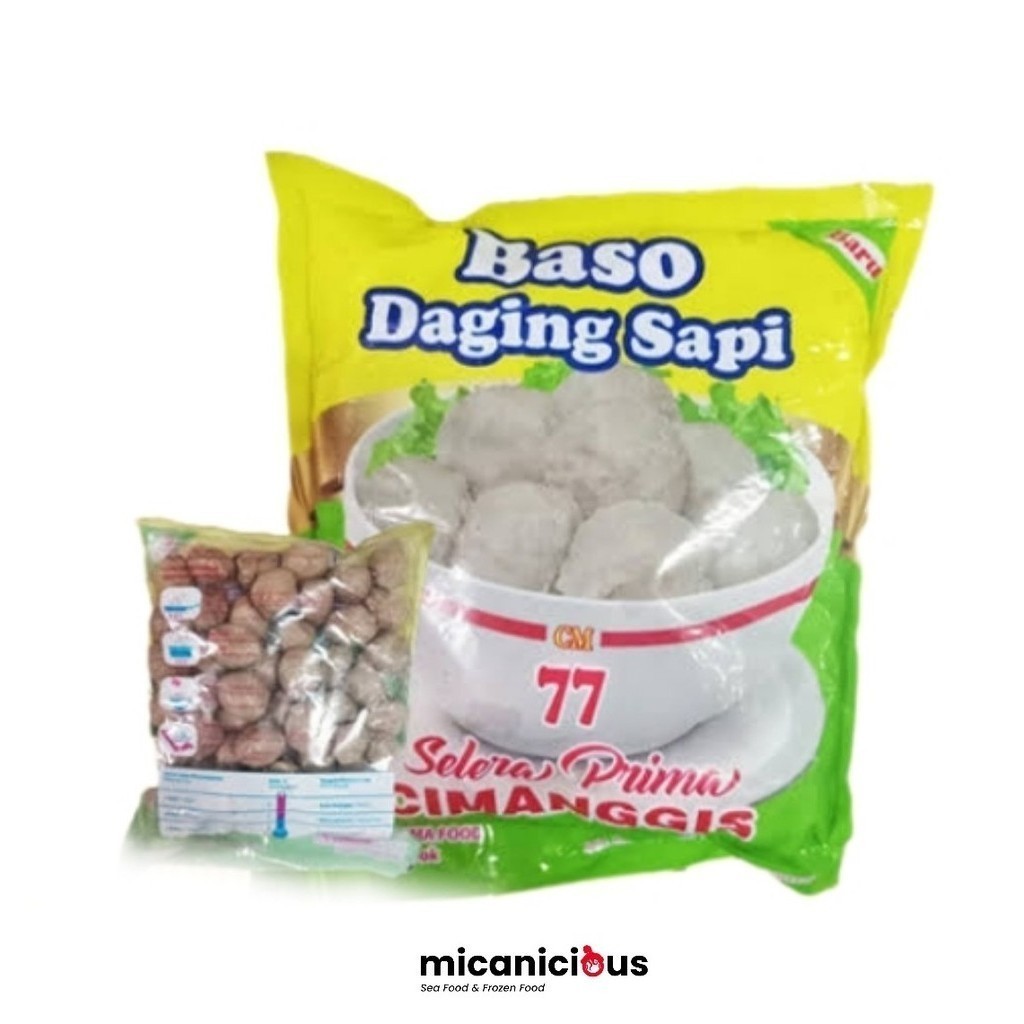 

BAKSO DAGING SAPI CIMANGGIS 77 ISI 50