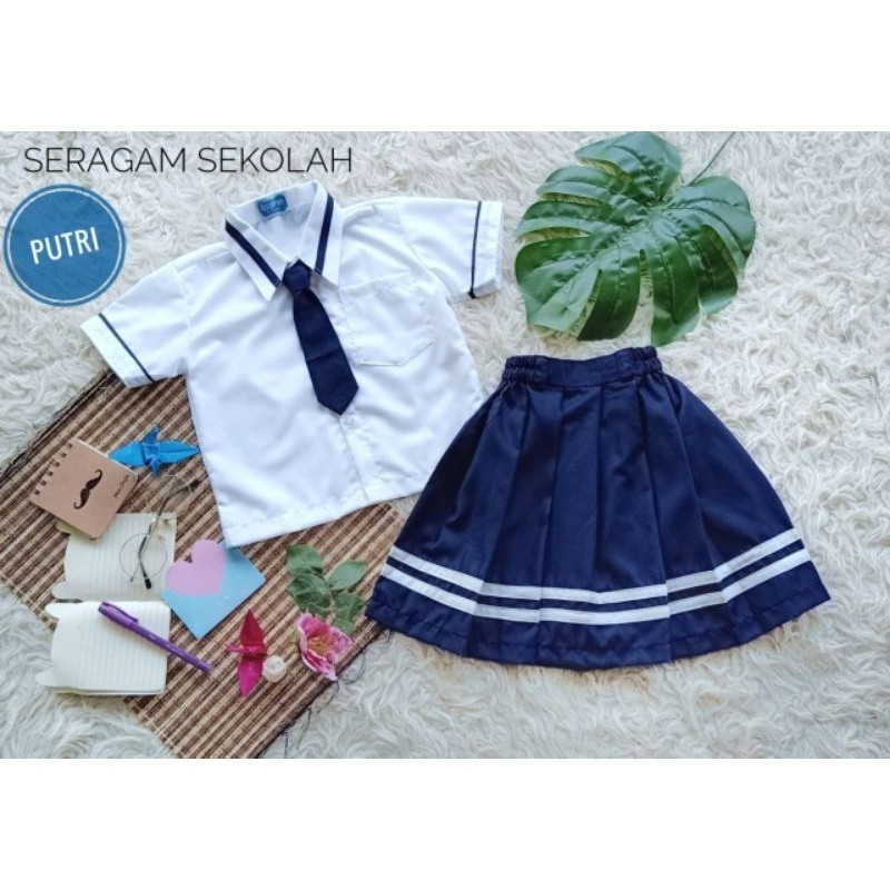 SERAGAM SEKOLAH PAUD TK / SERAGAM SEKOLAH ANAK JEPANG/SERAGAM SEKOLAH TK/SERAGAM KOREA