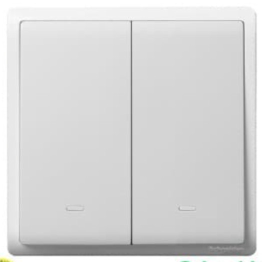 Schneider Pieno Saklar 2 Gang