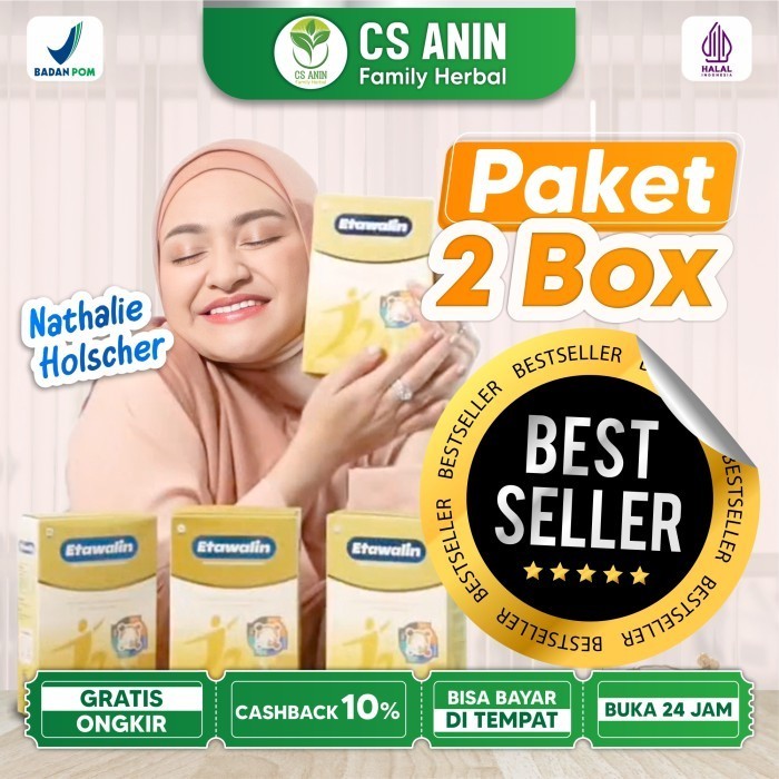 

Etawalin Paket 2 - Atasi Masalah Tulang Radang sendi Pengapuran Tulang