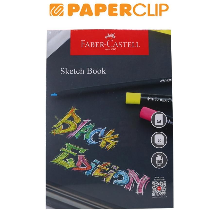 

SKETCHBOOK A4 FABER CASTELL 104029 BLACK EDITION