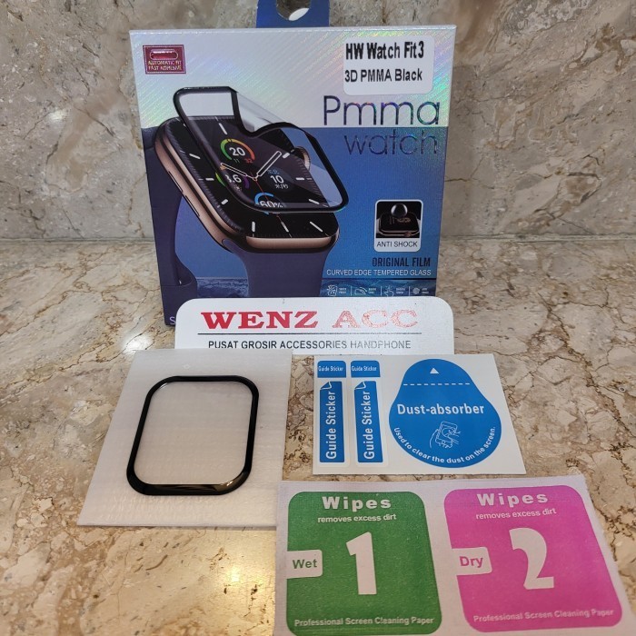 Screen Protector Nano Pet 3D Watch For Untuk Hw Huawei Watch Fit 3 Anti Gores