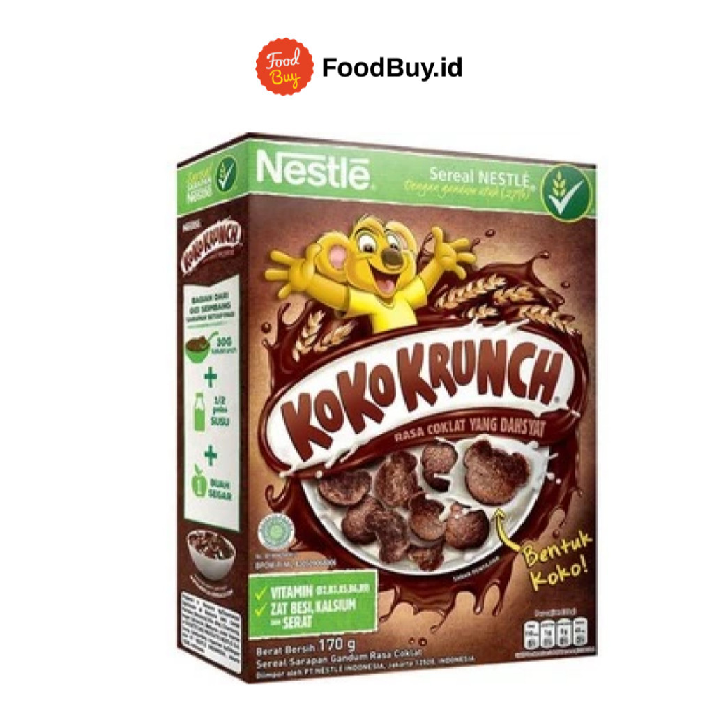 

Nestle Koko Krunch Sereal Sarapan Rasa Cokelat 150 gr