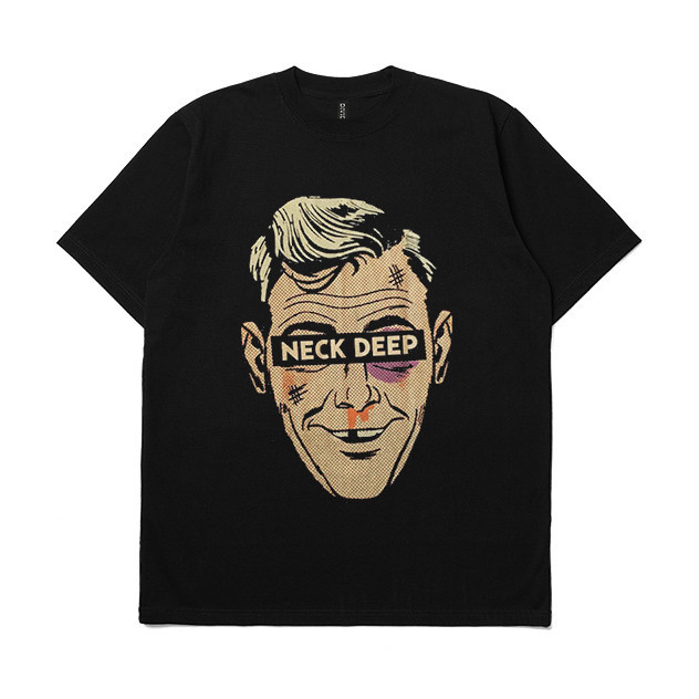 【COD】 NEW T-Shirt Band Neck Deep Ned KAOS /