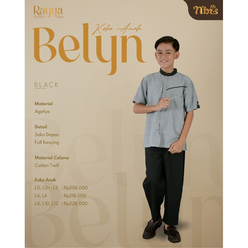 DFS - NIBRAS, Sarimbit Nibras BELYN Koko Anak