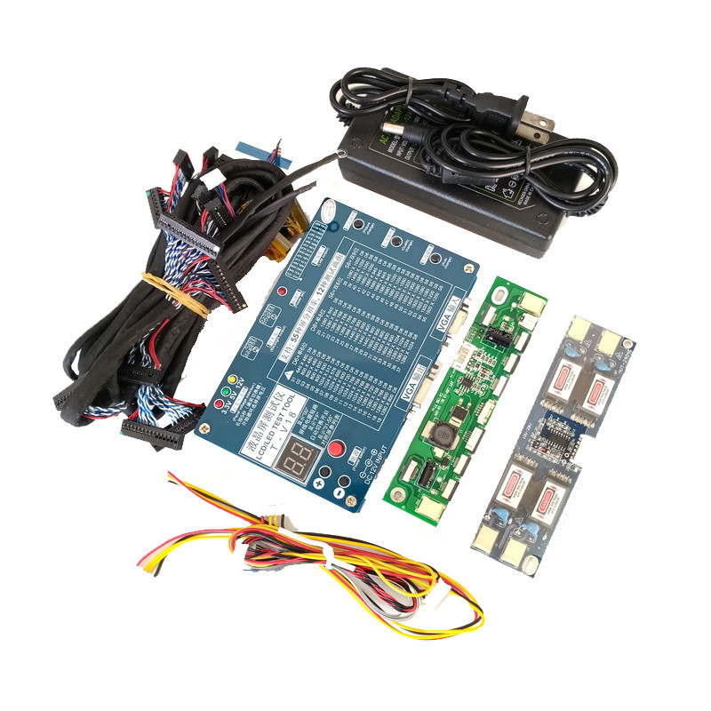 Laptop TV/LCD/LED Test Tool kit led panel tester Support 7-84 Inch LVDS interface 14/Screen line + h