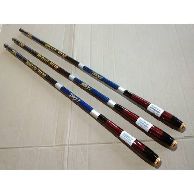 DF54GJ89 Joran Tegek Carbon Exori Blue Storm & Haizhen Grey Metallic/Red Empire 360 450 540 630