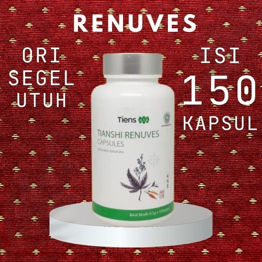 Tianshi Tiens Tiens Renuves Nutrisi Mata Minus Silinder | Obat Asma dan Paru-paru | Obat Sesak Nafas