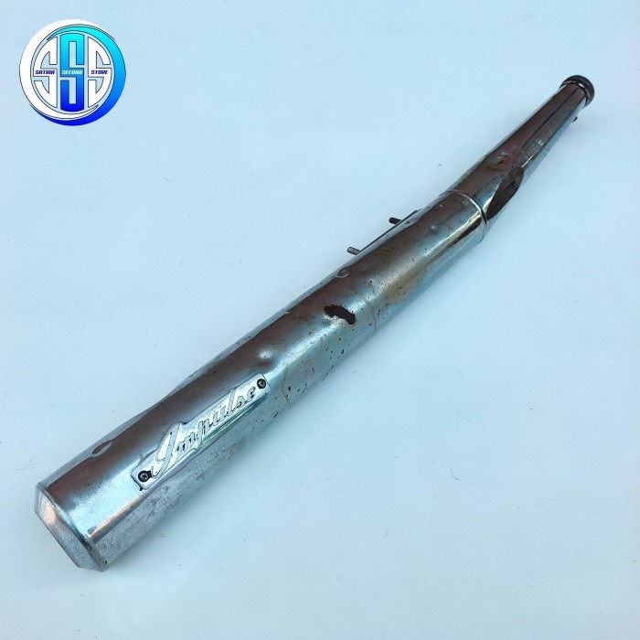 KNALPOT SLINCER KENALPOT SUZUKI TRS KNALPOT TRS ORIGINAL SEKEN