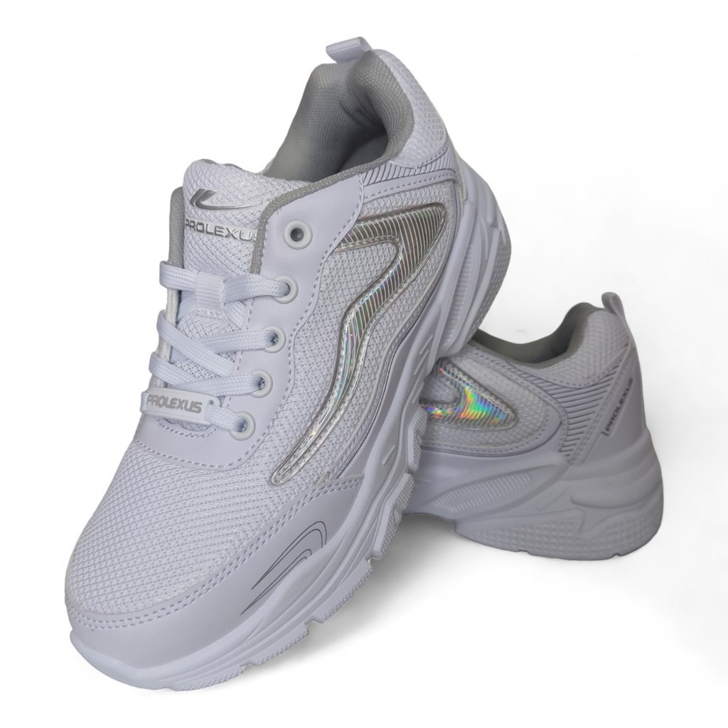 New Era Lily 05 Sepatu Olahraga Sepatu Wanita Model Korea Warna Putih