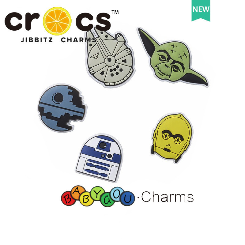 Jibbitz crocs charm Cute Cartoon Star Wars Shoes Accessories