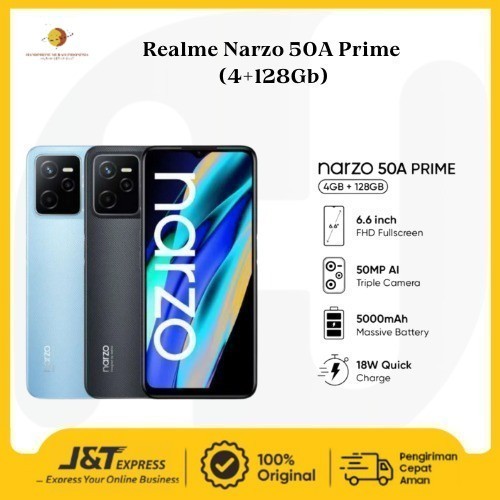 Realme Narzo 50A Prime 4/128 gb - Second Like New - Original 100%