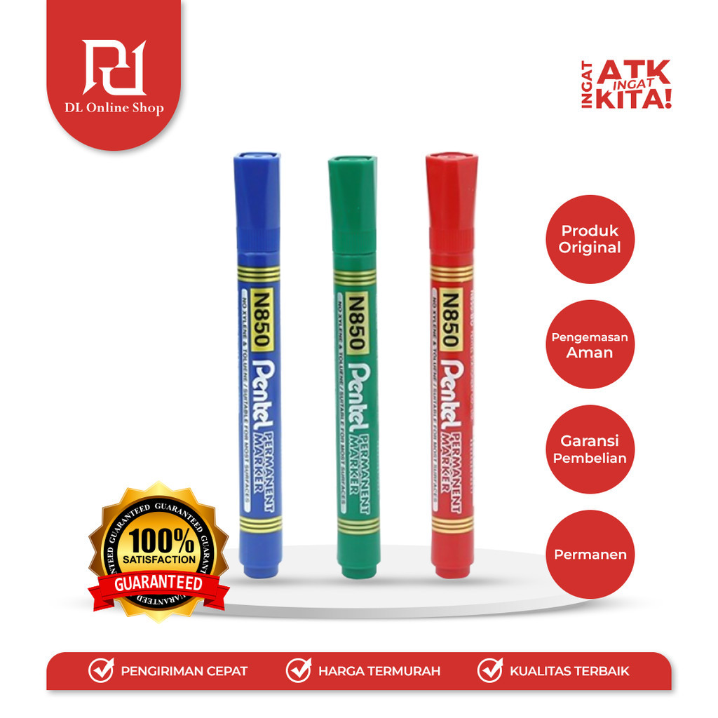 

PENTEL SPIDOL PERMANENT/ PERMANENT MARKER N850 (1PC)