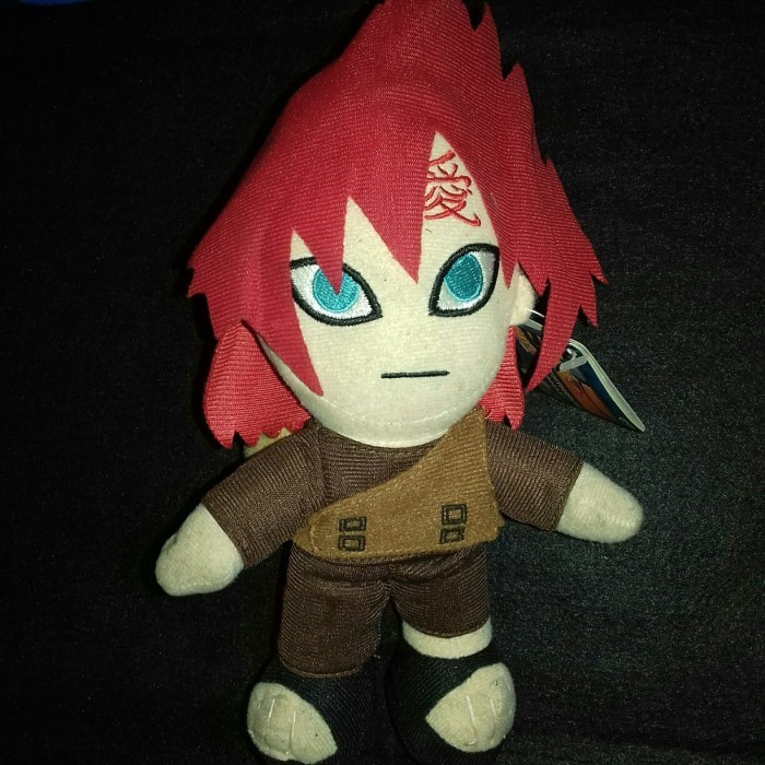 Anime Naruto Karakter Doll / Boneka Gaara -CRT89