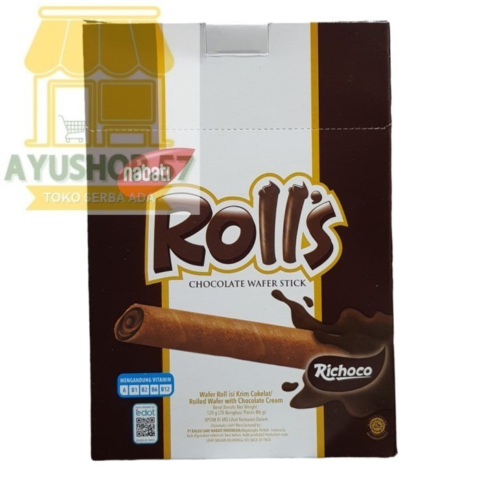 

NABATI ROLLS KOTAK - RICHOCO - AYUSHOP57