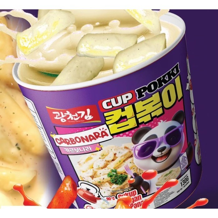 

Topokki Instant Halal Cupokki 130 gr Carbonara Java Super Food