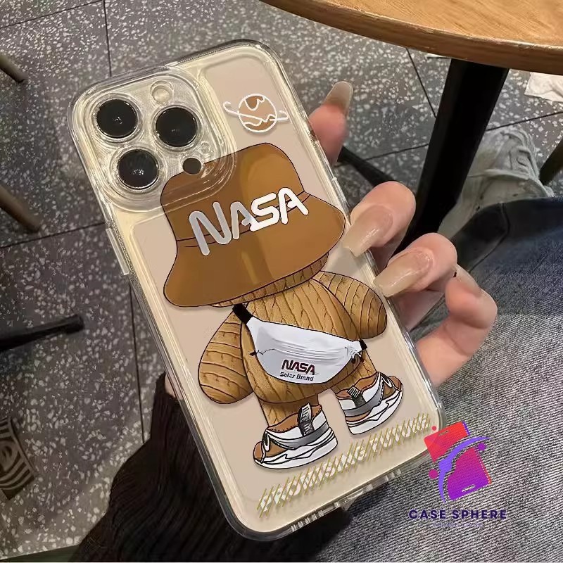 Casing Poco Beruang NASA Premium Case POCO C65 F5 F3 X5 PRO X3 NFC X3 GT M6 M5 M4 M3 PRO