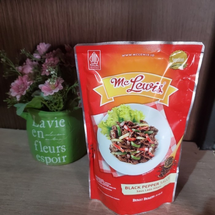 

Mc LEWIS Black Pepper Sauce 310g