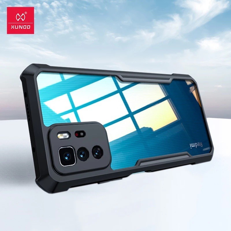 Case Xiaomi Poco X3 GT Case Fusion Shockproof Slim Transparan Bumper TPU