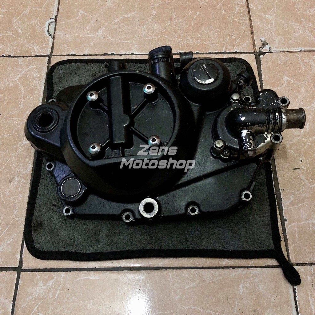 Blok Cover Rengkes Kanan Blok Kopling Kawasaki Ninja R Original Copotan