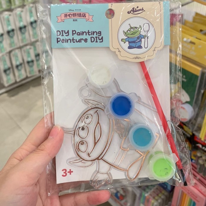Miniso Toy Story collection alien DIY Painting mainan anak alat lukis