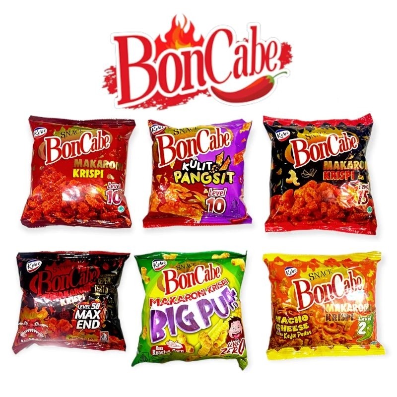 

(SATUAN) BIJIAN Boncabe MAKARONI RENCENG crispy Level 0/10 / 15 / 30 kemasan 20 gram
